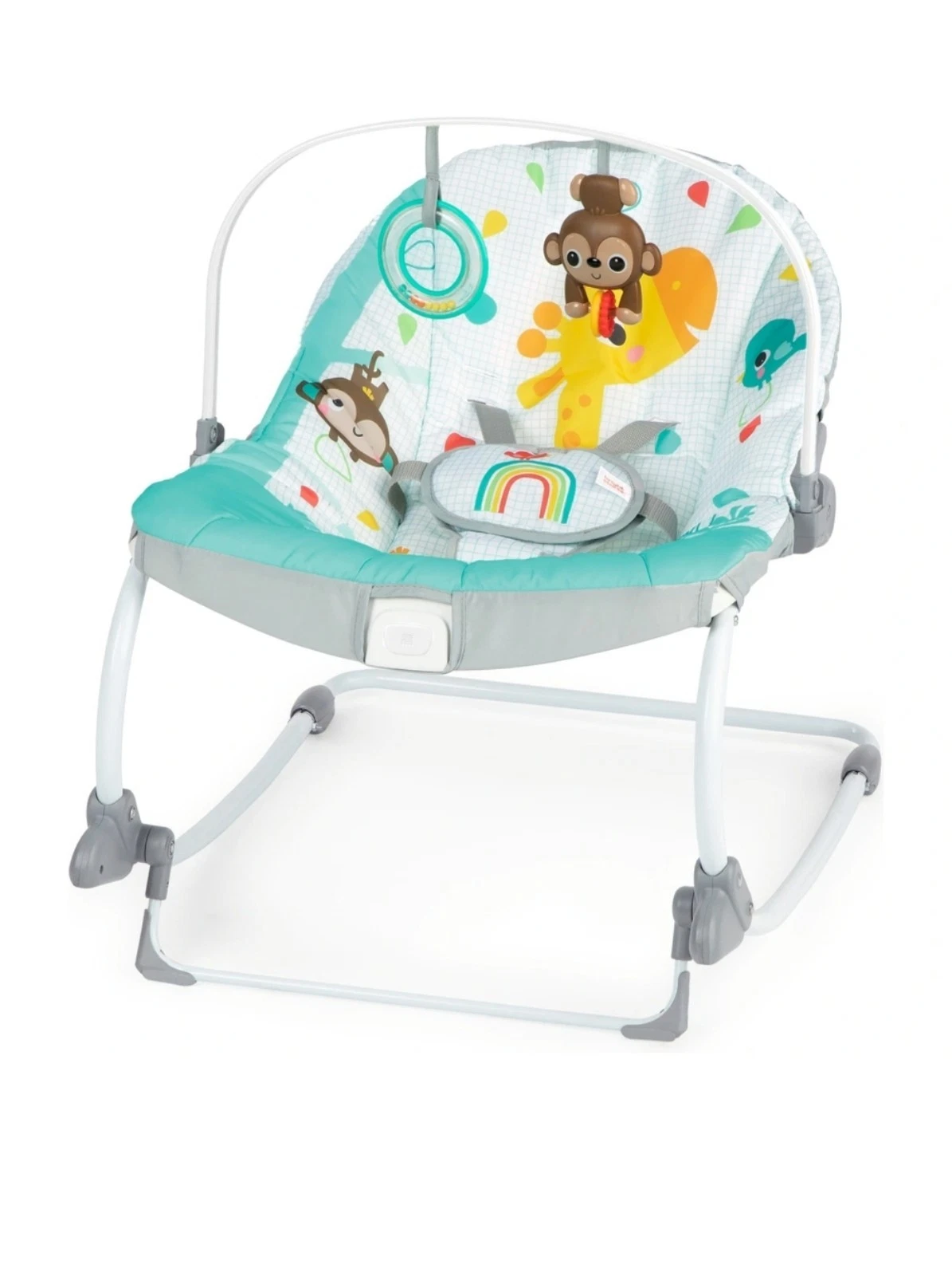Bright Starts Wild Vibes Infant to Toddler Rocker – NEW with Tags | Baby Bouncer
Opens in a new wind