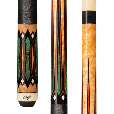 Rage RG215 Secret Stones Billiards Pool Cue Stick With Fiber Ferrule