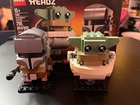 LEGO BrickHeadz Star Wars 75317 Mandalorian & The Child 295pcs Box Manual