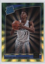 2018 Donruss Rated Rookies Holo Green & Yellow Laser Kostas Antetokounmpo 0f7h