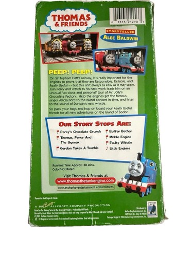 Thomas Friends - Percys Chocolate Crunch (VHS, 2003) - Bild 2 von 6