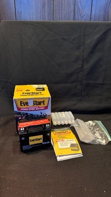 EverStart ES4L-BS Premium Power Sport Battery with Box & Accessories