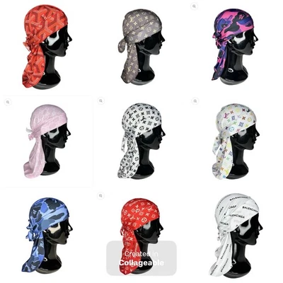 Durag With Custom Luxurious Design In 27 Designs