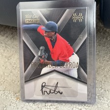 2024 Wild Card Prelander Berroa 1/1 Auto # MXPA-PB Matte X-Plode MLB Rookie Card