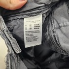 American Eagle y2k Women’s Gray Baggy Cargo Pants Pockets 28 Inseam 000 — photo 3