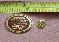 2003 Mid America Designs Corvette Parts & Accessories 50th Anniversary Lapel Pin