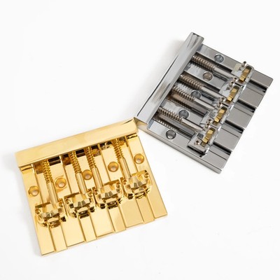 Vintage 5-bolt Bass Bridge Metal for Hipshot KickAss Bass Replacement Parts