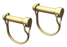 Open Trail 105188 ATV Push Tube Pin Kit Pair Plow Accessory