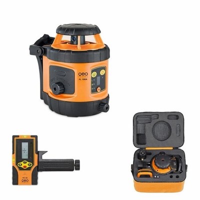 geo-Fennel FL 190A Rotationslaser mit Empfänger FR 45 Baulaser Rot Laser