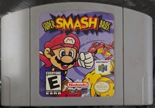 Super Smash Bros N64 cartridge only tested and working