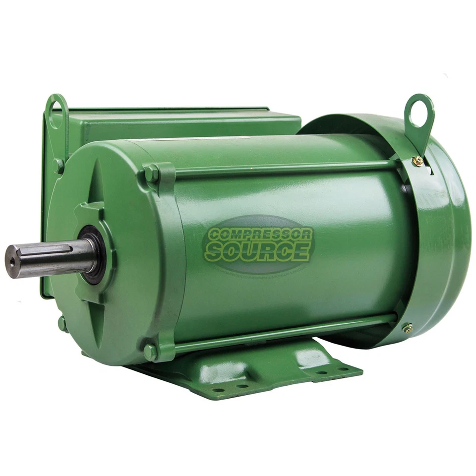 5 HP Farm Duty Single Phase Electric Motor 1800 RPM 184T Frame TEFC 208/230 Volt - Image 2 of 4