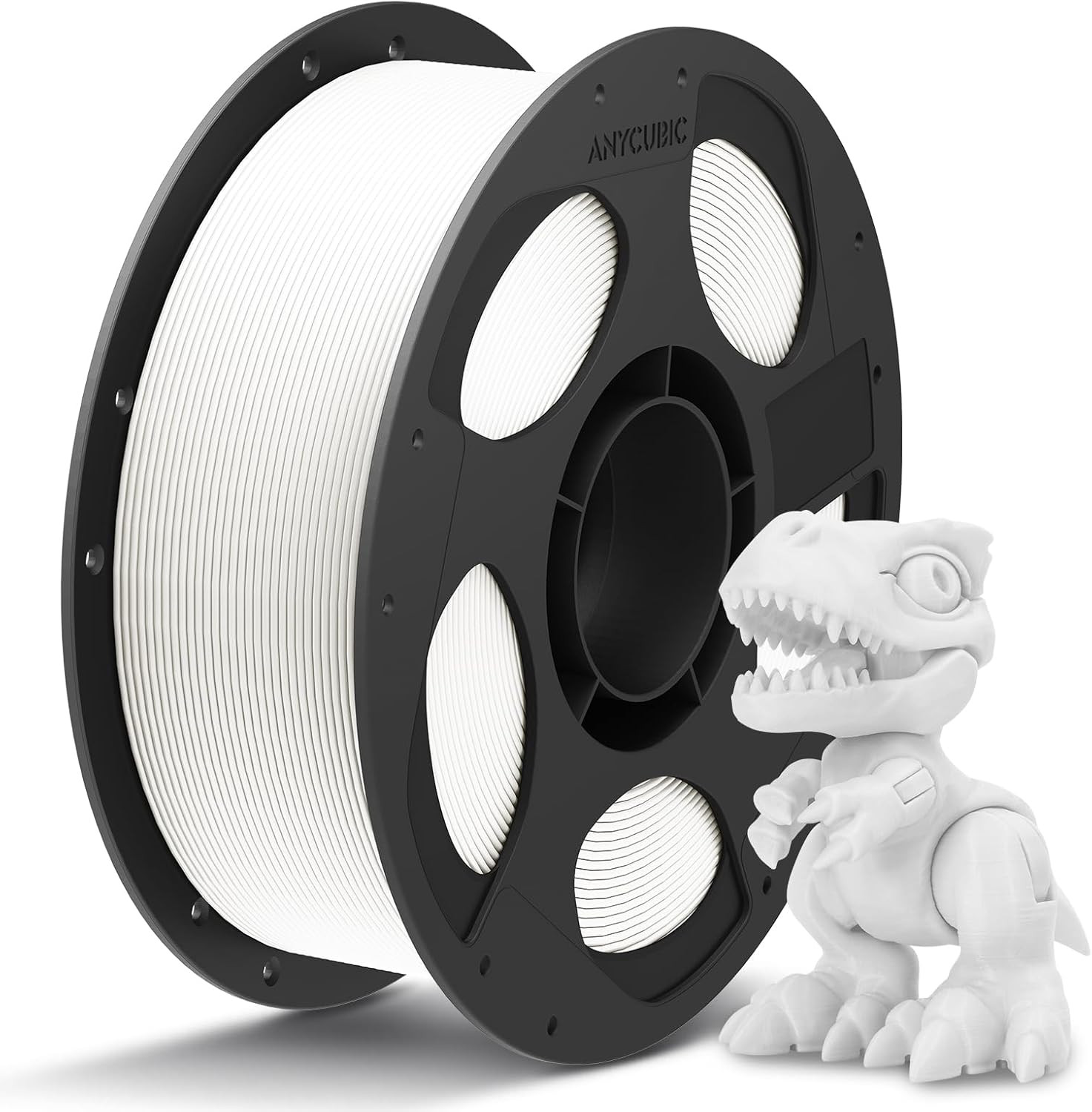 ANYCUBIC PLA+ Filament 1.75Mm, PLA plus 3D Drucker Filament, Maßgenauigkeit +/-0