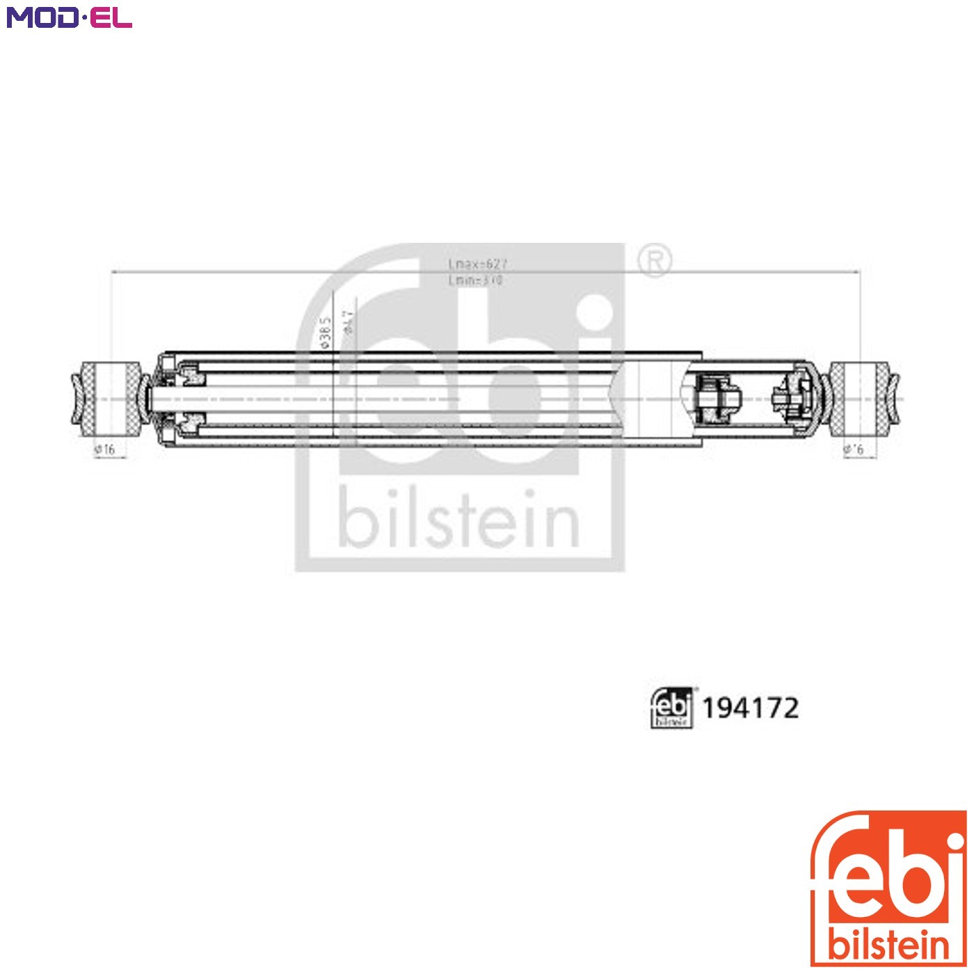 ✅Fits FEBI-AMORTYZATORY 194172 SHOCK ABSORBER REAR LEFT/RIGHT ⭐UK Seller⭐ - Image 14