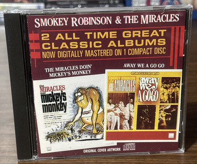 Smokey Robinson and The Miracles Doin Mickeys Monkey Away We Go CD