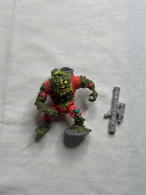 VINTAGE 1990 TMNT Teenage Mutant Ninja Turtles Muckman action figure complete