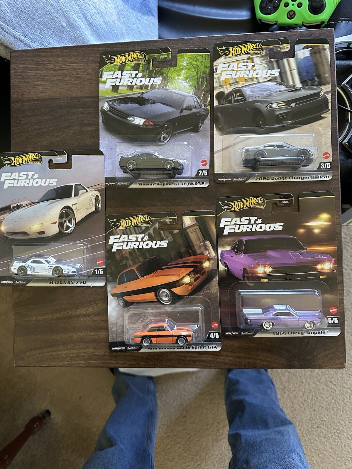 Hot Wheels 2023 Premium Fast & Furious Case E HNW46-956E (1/64) Set Of - Foto 8