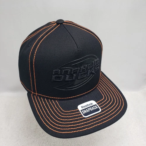 Cappello Berretto Reebok Anaheim Ducks NHL Flat Bill Face Off 100% Lana Snapback OSFM