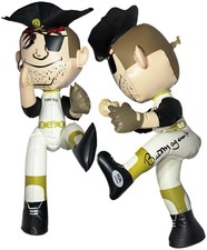 Pirates Bill Mazeroski Signed Autographed Vintage Forbes Field Inflatable Mascot