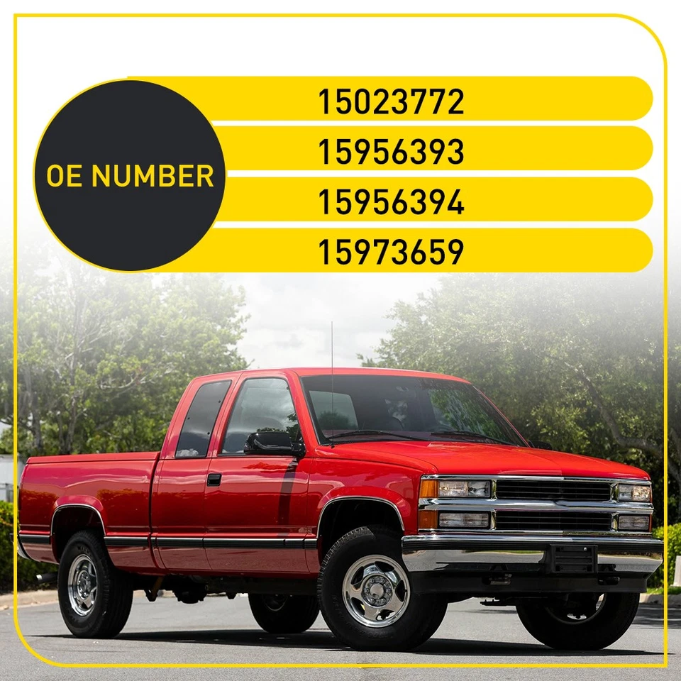 Rubber Door 2X Weatherstrip Seals Set For Chevy C/K GMC 1500 Suburban 2500 3500 - Image 2 of 4