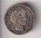 1897-P BARBER DIME 90% SILVER PHILADELPHIA 10¢ UNITED STATES AMERICA TEN CENTS