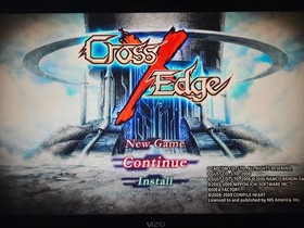 Cross Edge (Playstation 3, PS3) Complete CIB - Tested & Works