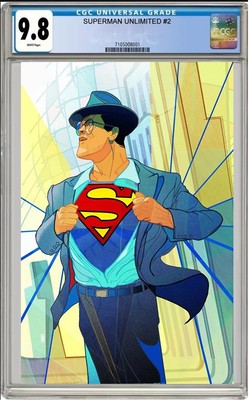 SUPERMAN UNLIMITED #2 CVR E INC 1:25 CHRISTIAN WARD VAR CGC 9.8 NM PRESALE 6/18