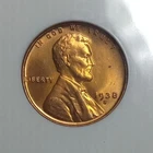 1938 S 1¢ NGC MS66 RD Certified Lincoln Wheat Back Cent Slabbed Soap Box BU Unc