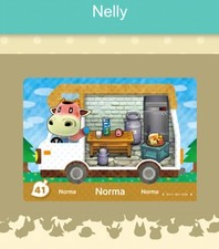 #41 Amiibo Karte für Animal Crossing Nelly  ...