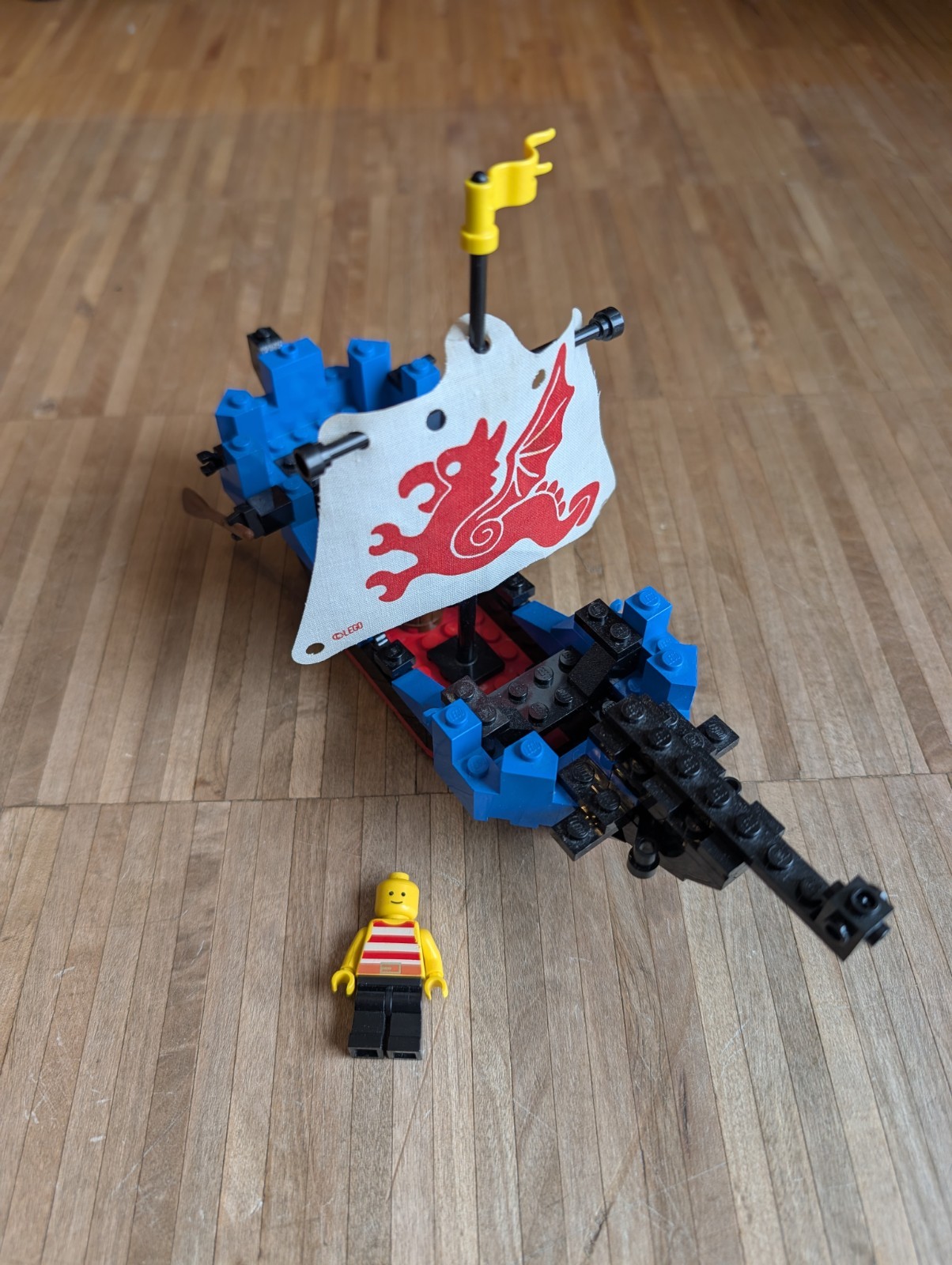 LEGO Ritter Castle 6057  Black Knights Sea Serpent Schiff Konvolut 