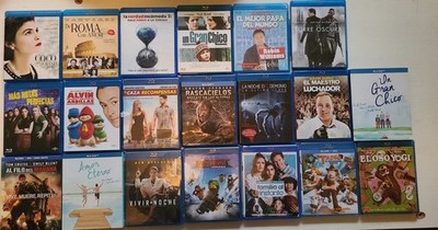  19 Blu-ray Spanish Movies Peliculas De Blu-ray en Español READ THE DESCRIPTION