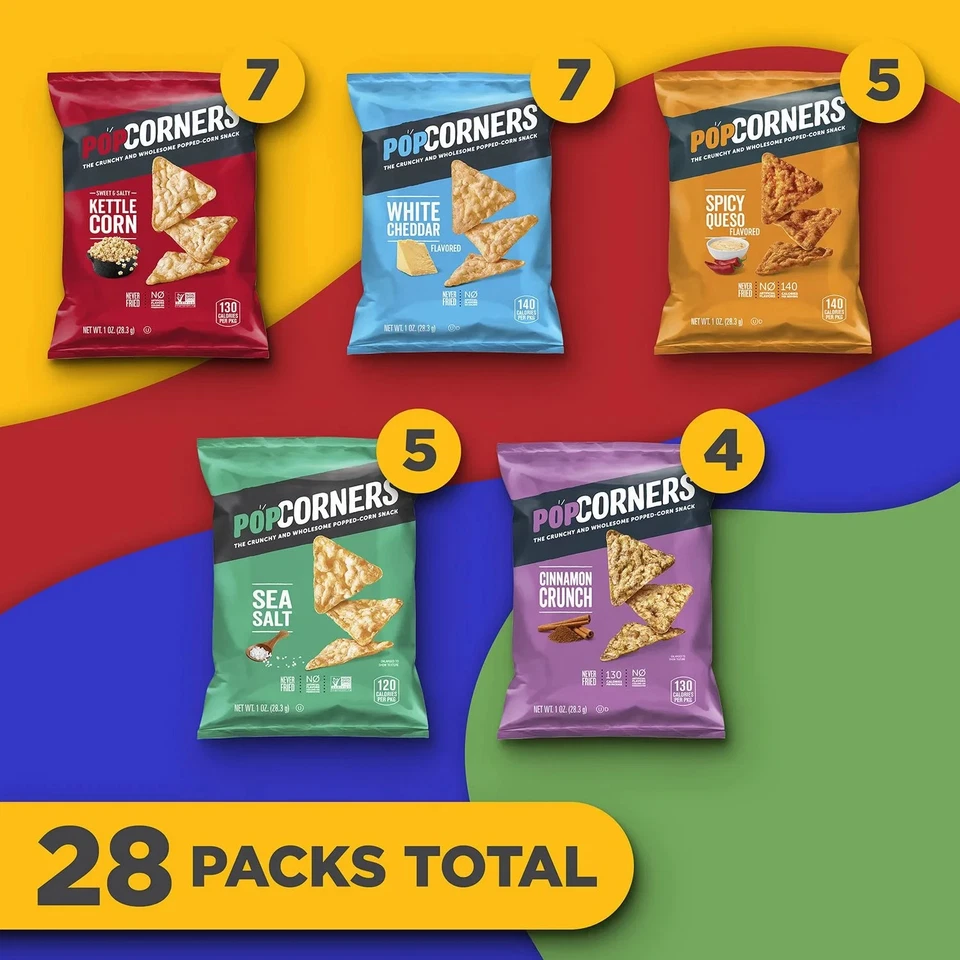 PopCorners Variety Pack Chips (1 oz, 28 ct.) - Great Price $24.29 - Image 4 of 4