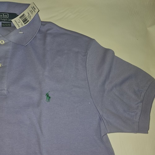 Nuevo Polo Ralph Lauren Jersey Algodón Talla S De Colección Años 90 Polo Puntada Única - Imagen 6 de 9