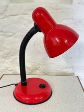 Bendy/Atomic/Table/Desk/Lamp/Light/Red Vintage/Retro/Furniture.