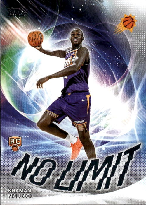 2025-26 Topps Khaman Maluach #NL-10 No Limit Phoenix Suns 29A