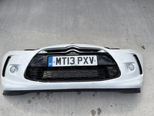 2013 CITROEN DS3 FRONT BUMPER IN WHITE PLEASE SEE ALL PICTURES