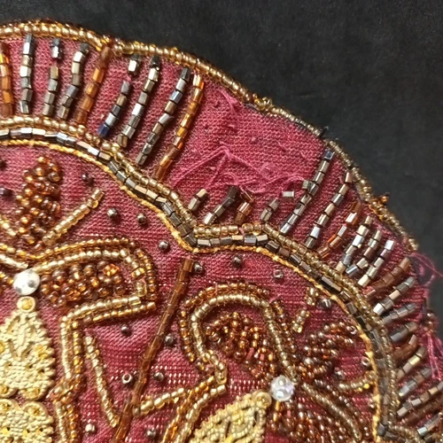 Bolso de hombro con cuentas - algunos daños - Imagen 9 de 12