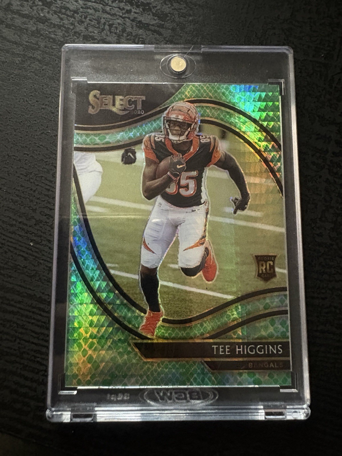 2020 Panini Select - Field Level Tee Higgins #360 Dragon Scale Prizm /67 (RC)