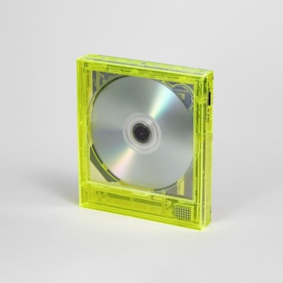 KM5 Instant Disk Audio CP1 Neon Yellow CD Player Bluetooth bpr BEAMS Japan Mint