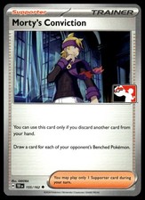 Prize Pack Series Cards #155/162 Morty's Conviction