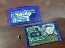Pokemon Sapphire Version GameBoy Advance GBA Tested Authentic OEM Pok mon