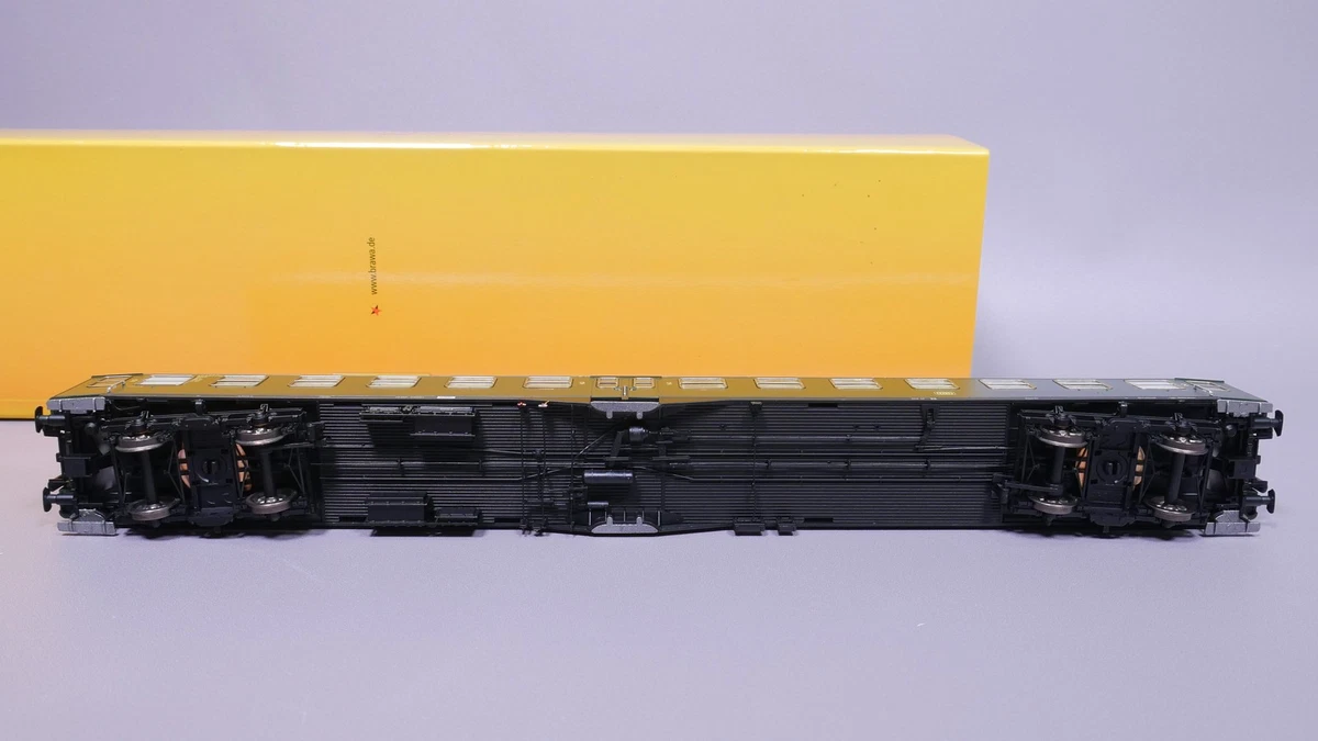 H0 DC Brawa 58100 Reisezugwagen 2. Kl. B4ymg DB Ep. III LED OVP #ST_256