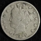 Photo of a 1891-P Liberty Nickel from an eBay listing that sold on Jul 18, 2026