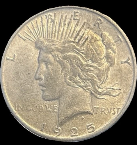 Photo of a 1925-S Peace Dollar from an eBay listing that sold on Jul 20, 2026