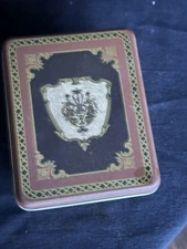 Vintage J.L. Clark MFG. CO Court Of Arms Tin/canister