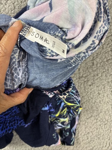 SOMA COOL NIGHTS CHEMISE DE NUIT MANCHES COURTES Mystical ocean life aquarelle taille M - Photo 9/11