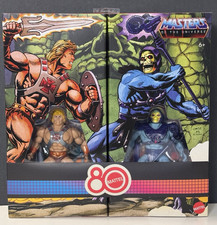 Masters of the Universe Origins Retro Punching He-Man Skeletor 80th Anniversary
