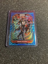 2020 Panini Prizm Blue Wave Prizm 95/199 Geno Atkins #51