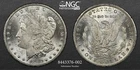 1880-CC GSA  $1 MORGAN SILVER DOLLAR  8/7  VAM-6 TOP-100  NGC MS63 #8443376-002