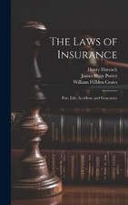 James Biggs Porter Henry Darrach William  The Laws of Ins (Hardback) (UK IMPORT)