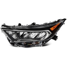 For Toyota Rav4 2.5l 2019-2021 Black Housing Headlight Assembly Left Driver Side